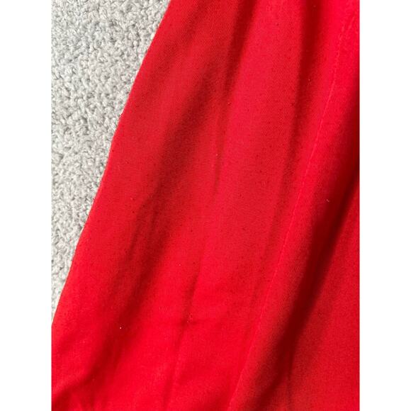 Petites By Fundamental Things Womens Skirt Size 4 Red Vintage Polyester USA Made - Picture 10 of 12